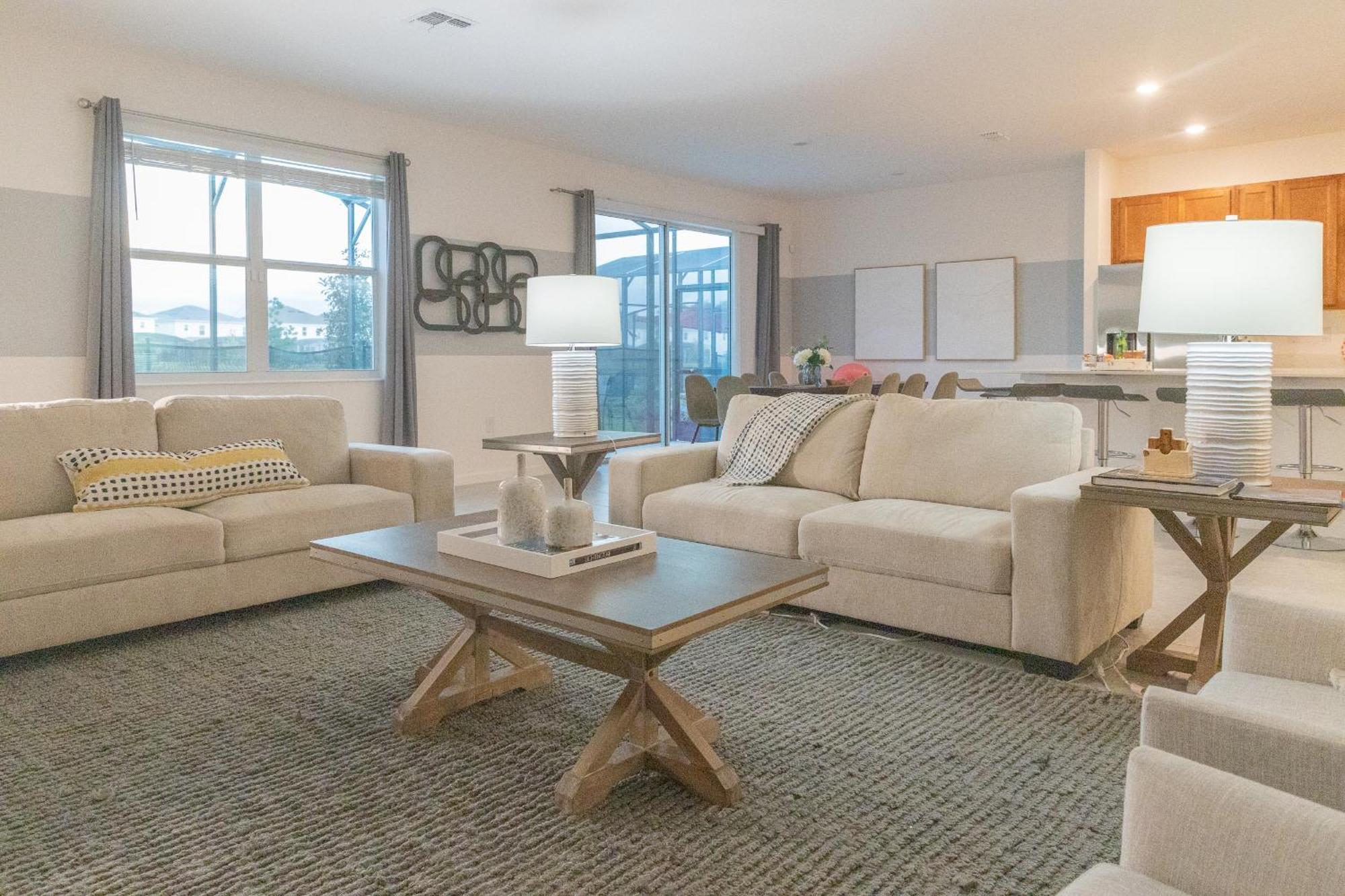 Waterfront Brand New Modern Luxury 8 Bedroom Pool House! Sleeps 16 Kissimmee Exterior photo